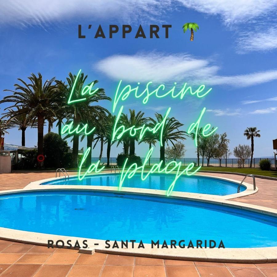 L'Appart-Rosas Boheme Chic, Au Bord De La Mer Ngoại thất bức ảnh