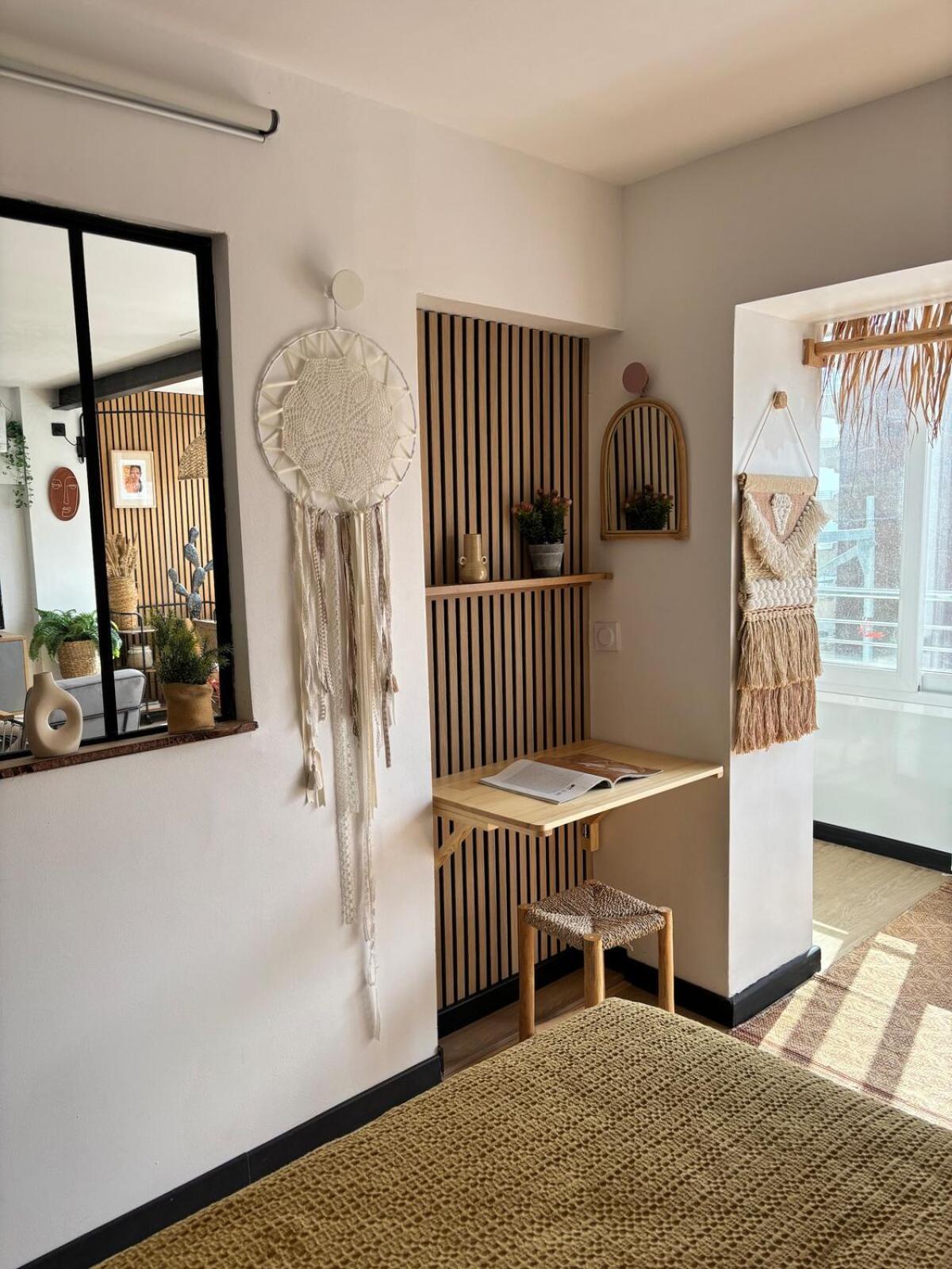 L'Appart-Rosas Boheme Chic, Au Bord De La Mer Ngoại thất bức ảnh