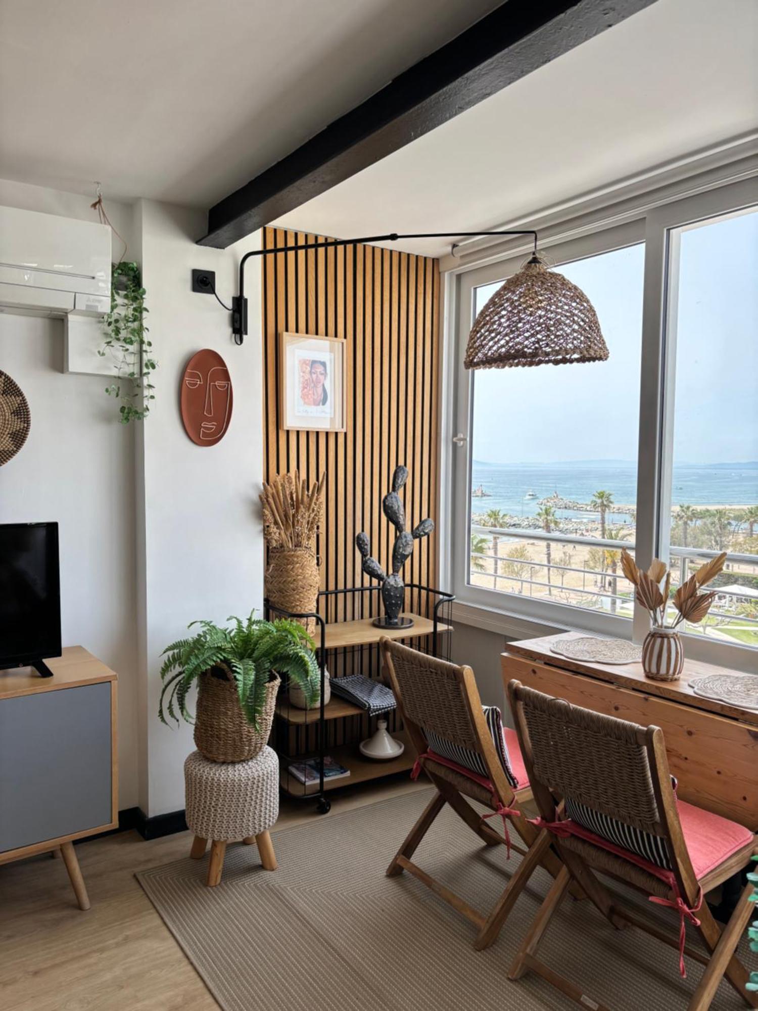 L'Appart-Rosas Boheme Chic, Au Bord De La Mer Ngoại thất bức ảnh